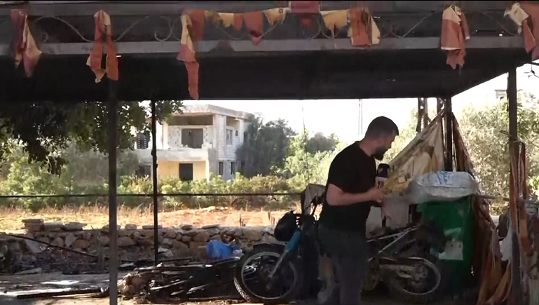 Israeli drone raid on Touline
